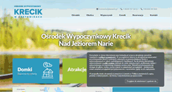 Desktop Screenshot of kretowiny.pl